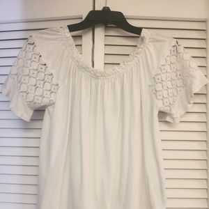 Wishlist ladies lace off the shoulders top